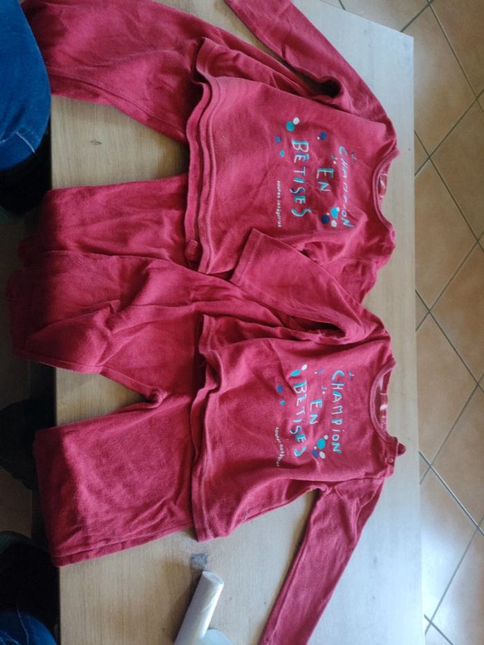lot de 2 pyjamas jumeaux 3 ans - photo numéro 2