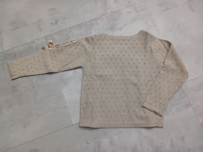 Gilet doré fille 3 ans - photo numéro 4