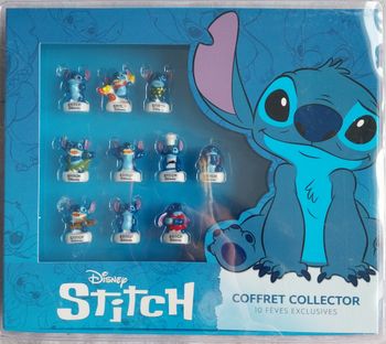 Coffret 10 fèves stitch
