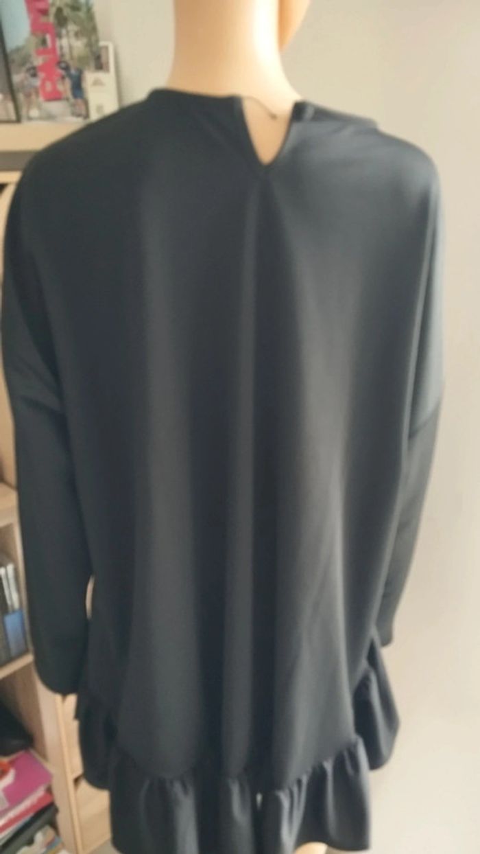 Tunique robe noire taille 46 femme - photo numéro 10