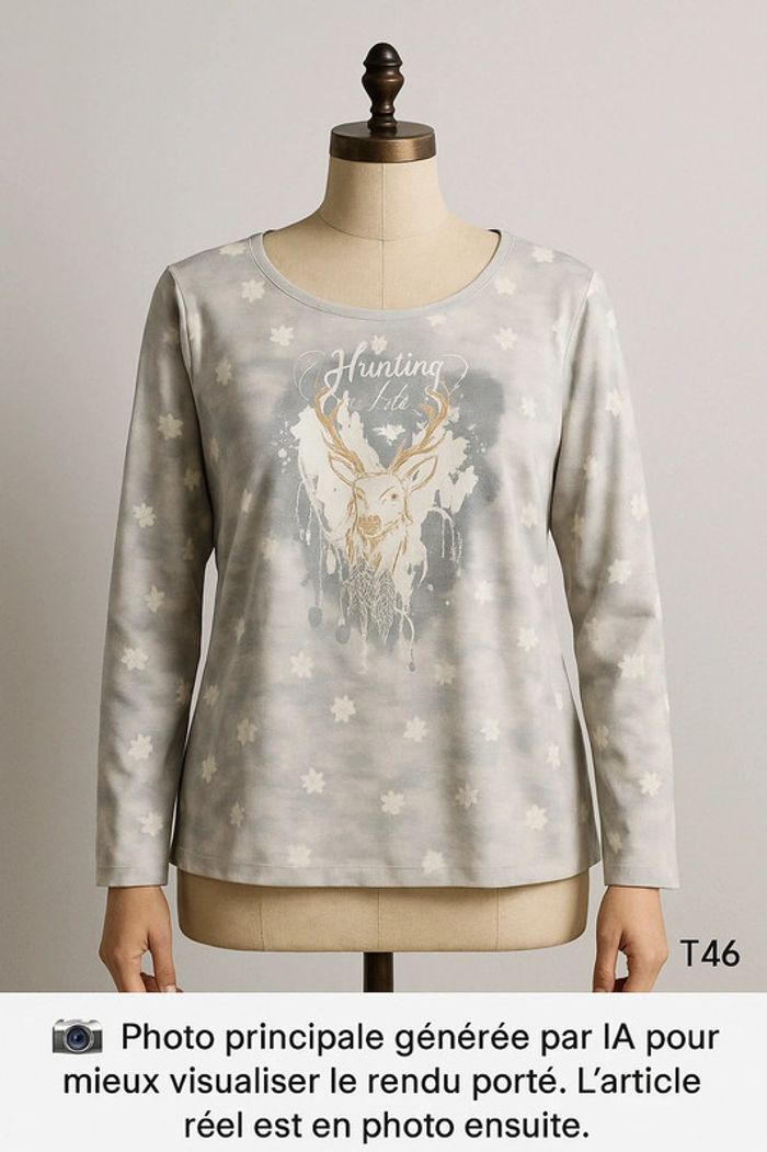 Blouse manches longues Linea Tesini T46