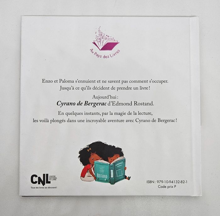 "Une aventure avec Cyrano de Bergerac".
ISBN : 979.10.94132.82.1 livre macdo - photo numéro 3