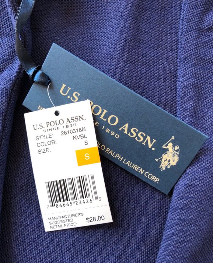 Polo bleu US.polo assn. - photo numéro 4
