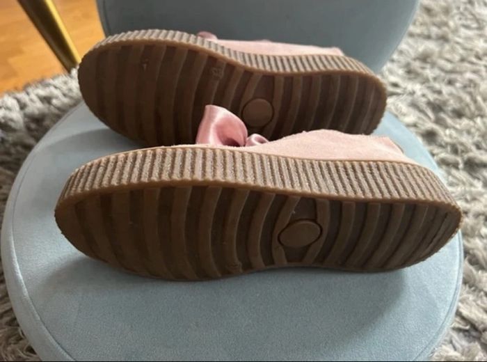 Derbies plateformes et nœud satin taille 33 - Catimini - photo numéro 2