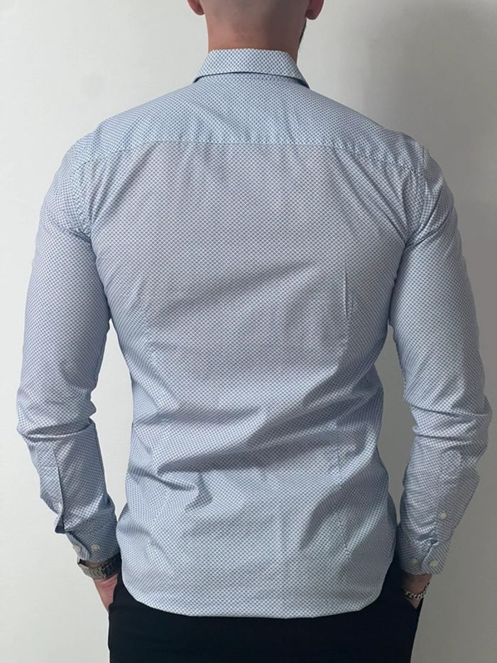 Chemise café coton - photo numéro 3