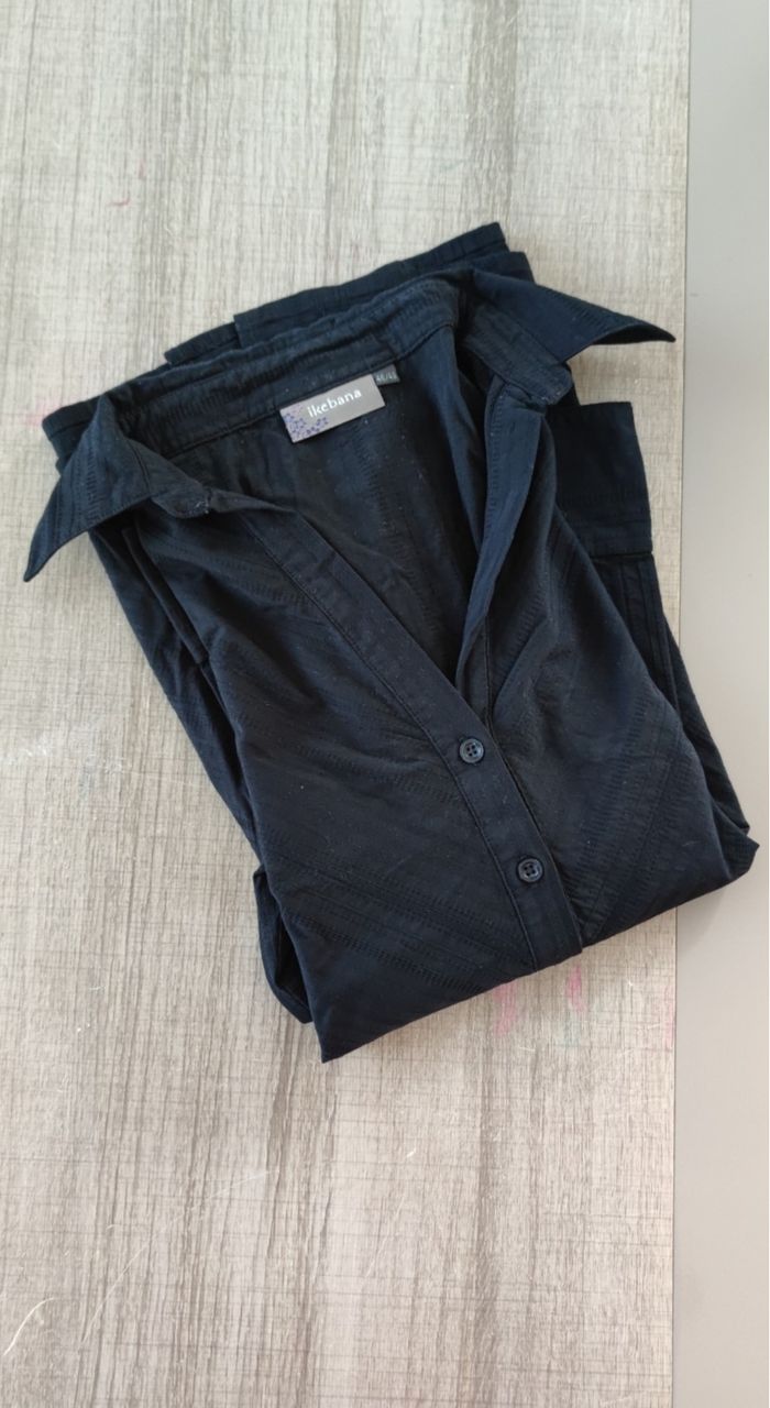 Blouse femme Ikebana – Taille 46/48 – Noire – Bon état - photo numéro 9