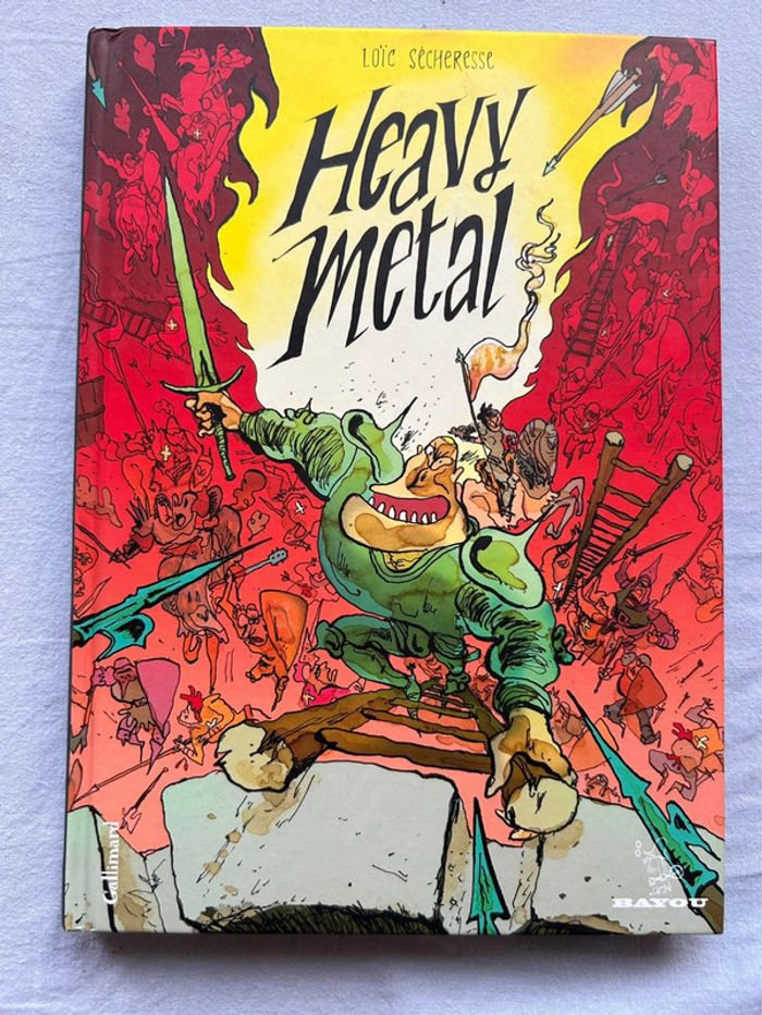 Livre « heavy métal »