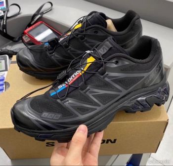 Basket Salomon XT6 GTX Noir Argent 42