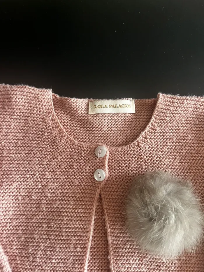 Gilet fin taille 3 (taille petit plutôt 12 mois) - photo numéro 2