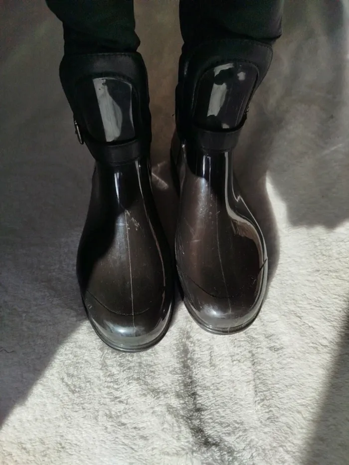 Bottes femme Le Chamois taille 39 avec fourrure intérieur - photo numéro 4