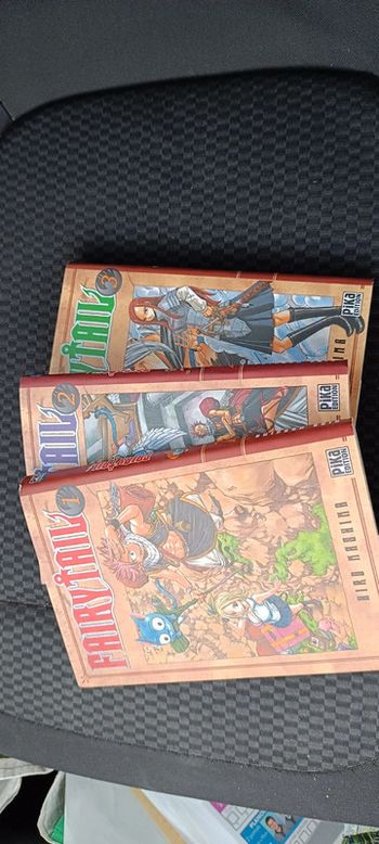 Lot Fairy tail n°1, 2 et 3