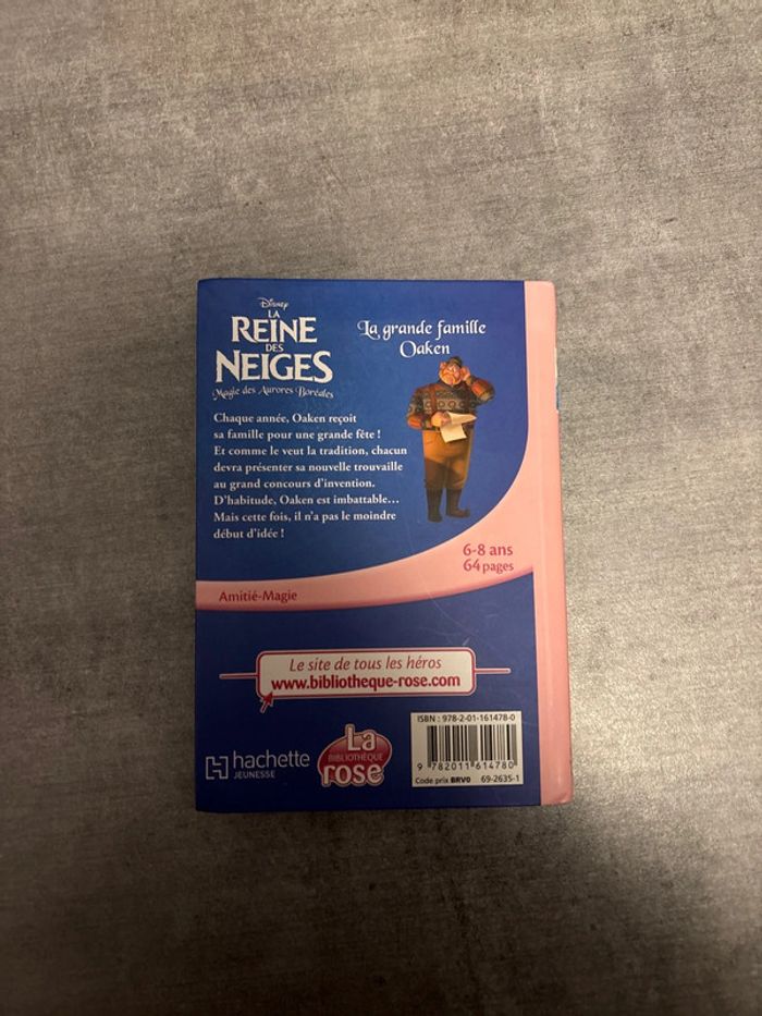 Livre Disney, la bibliothèque, Rose, la reine des neiges magie des aurores boréales - photo numéro 3