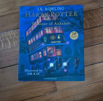 Livre illustré Harry Potter et le prisonnier d'Azkaban
