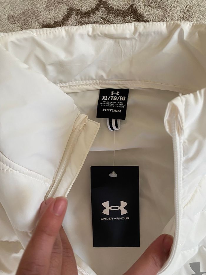 Veste under armour hybrid blanche - photo numéro 3