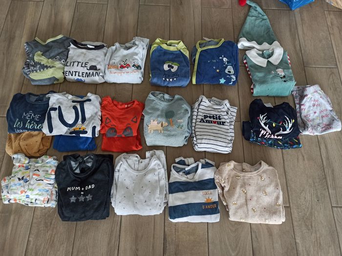 Lot vetements garçon 18 mois 170 pieces - photo numéro 2