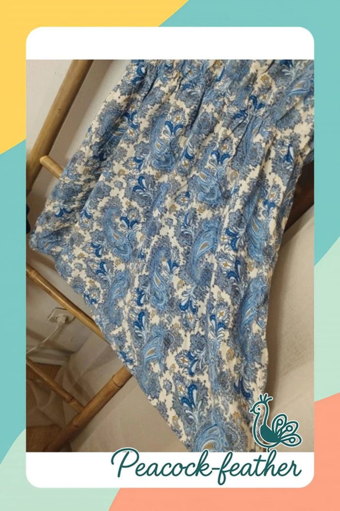Tunique robe h&M bleue 44 - photo numéro 4