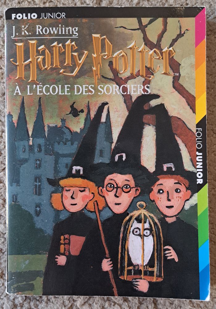 📚 Roman Harry Potter à l'Ecole des Sorciers - Folio Junior 2003