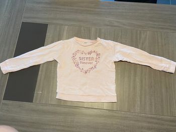 Pull fille rose gemo 8 ans