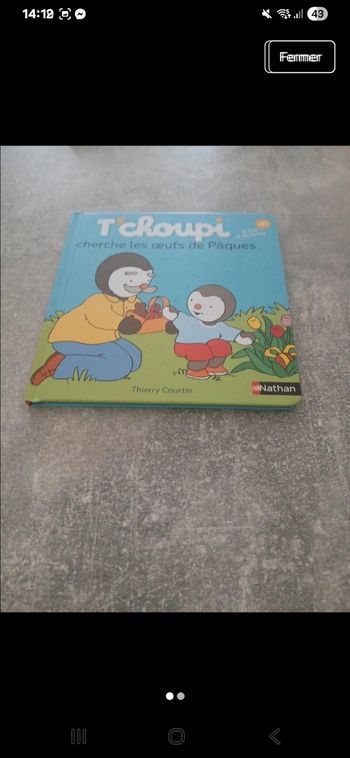 Livre tchoupi 