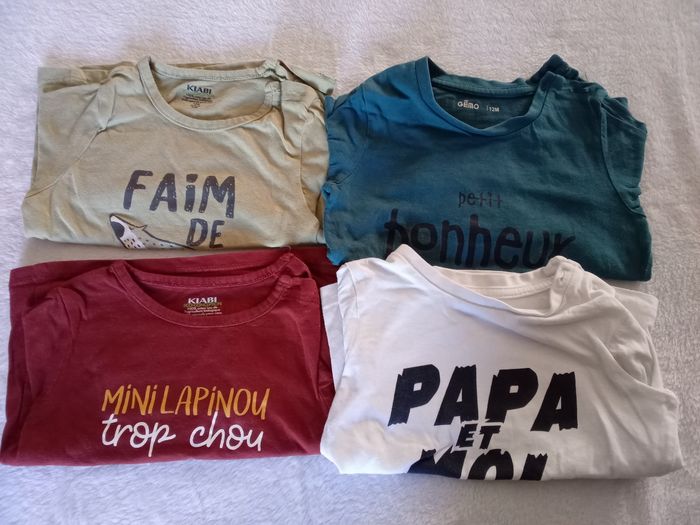 4 Tshirts manches longues