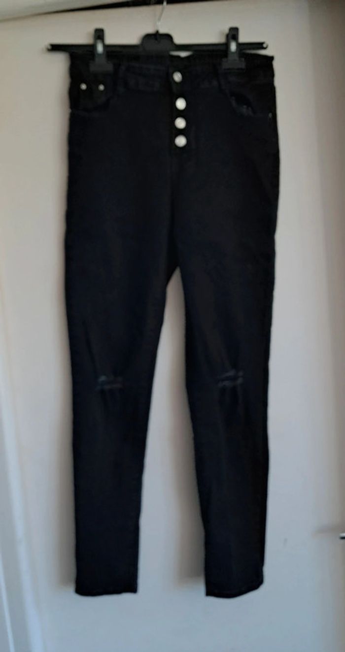 Jeans troué Taille L - photo numéro 4