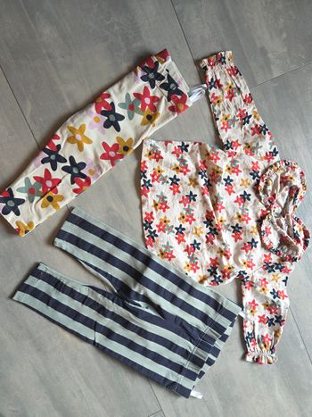 Ensemble 12 mois fille fleurs 🌸 