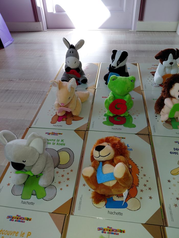Abécédaire  des animaux + peluches - photo numéro 11