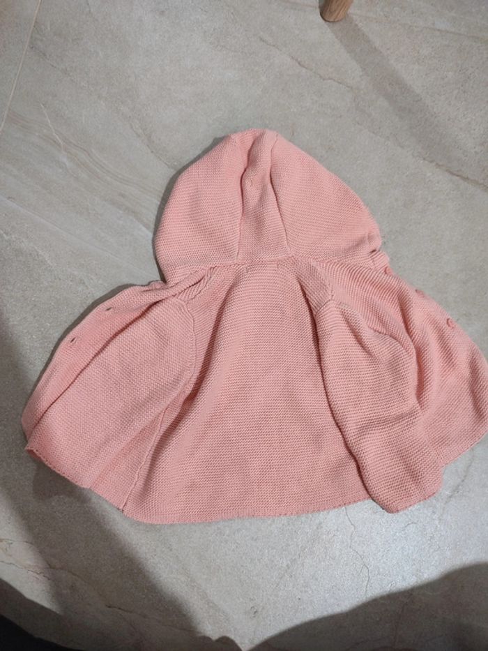 Gilet Verbaudet 6 mois à capuche à oreilles - photo numéro 3