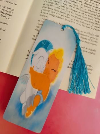 marque page disney pégase hercule 