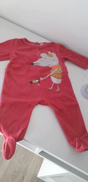 Pyjama velours 3 mois