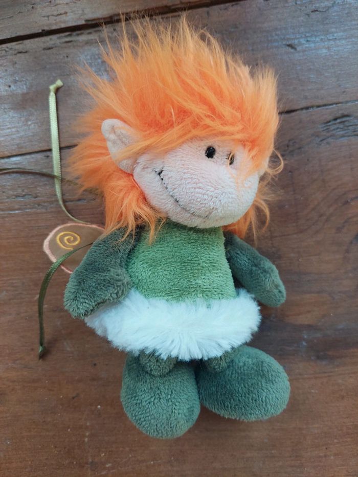 #4 Peluche doudou fée verte Nici - photo numéro 3