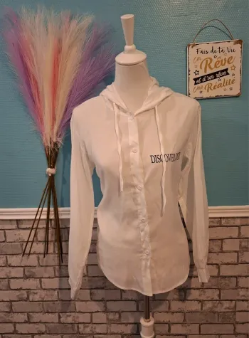 💄Jolie chemise a capuche décontracté💄