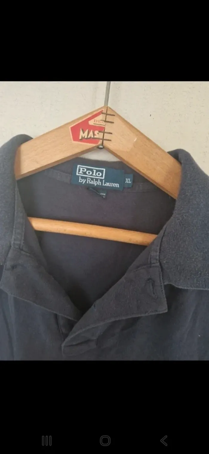 Polo bleue marine ralph Lauren taille xl tres bon etat - photo numéro 4