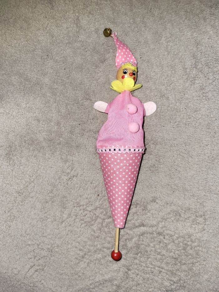 Marionnette tissu en cône