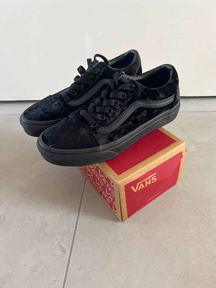 Vans old skool velvet