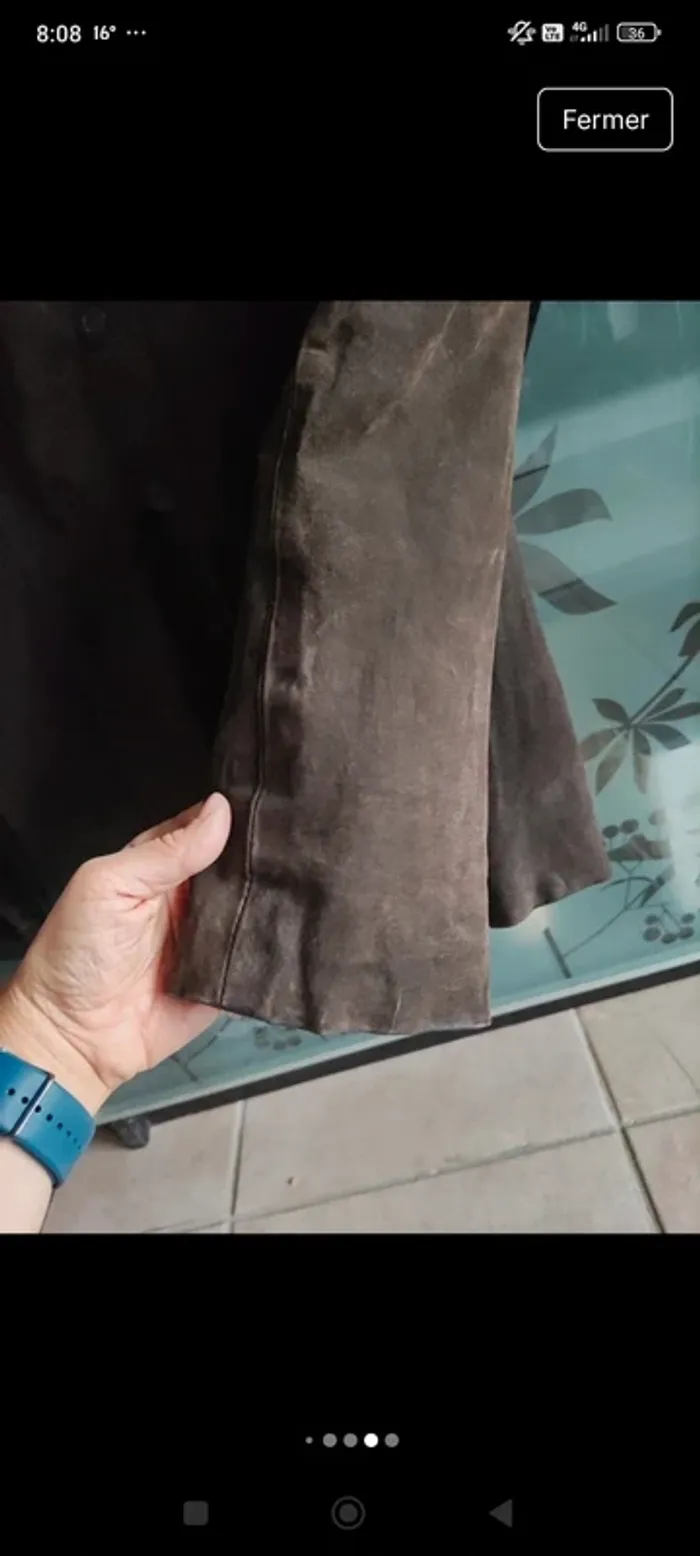 Veste croûte de cuire - photo numéro 6