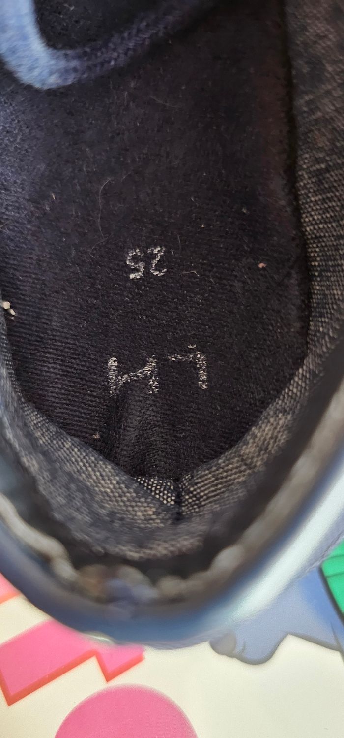 Chaussures de cérémonie porté 1 fois
Bleu marine La Halle Taille 25 - photo numéro 3