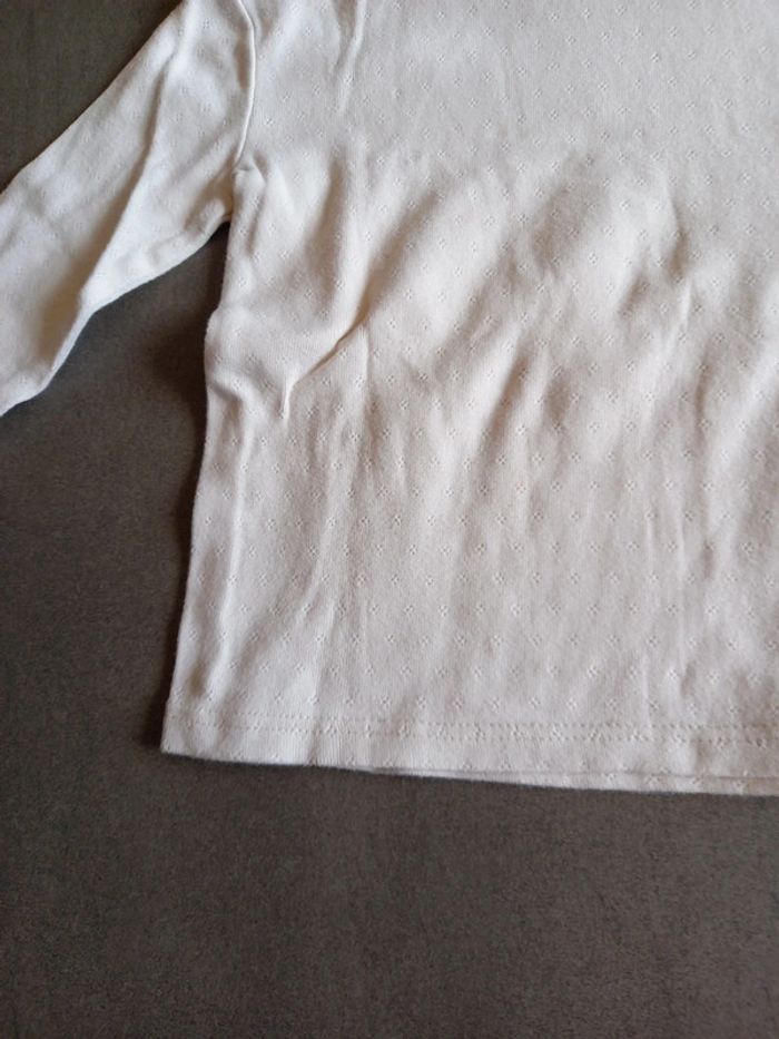 Sous pull crème 5 ans Okaidi - photo numéro 4