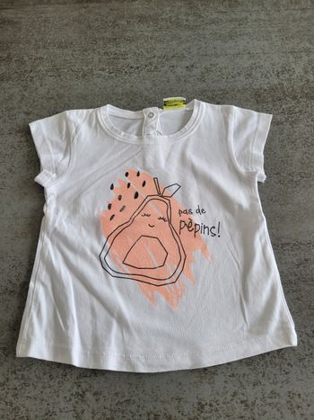 Tee-shirt  - 12 mois -