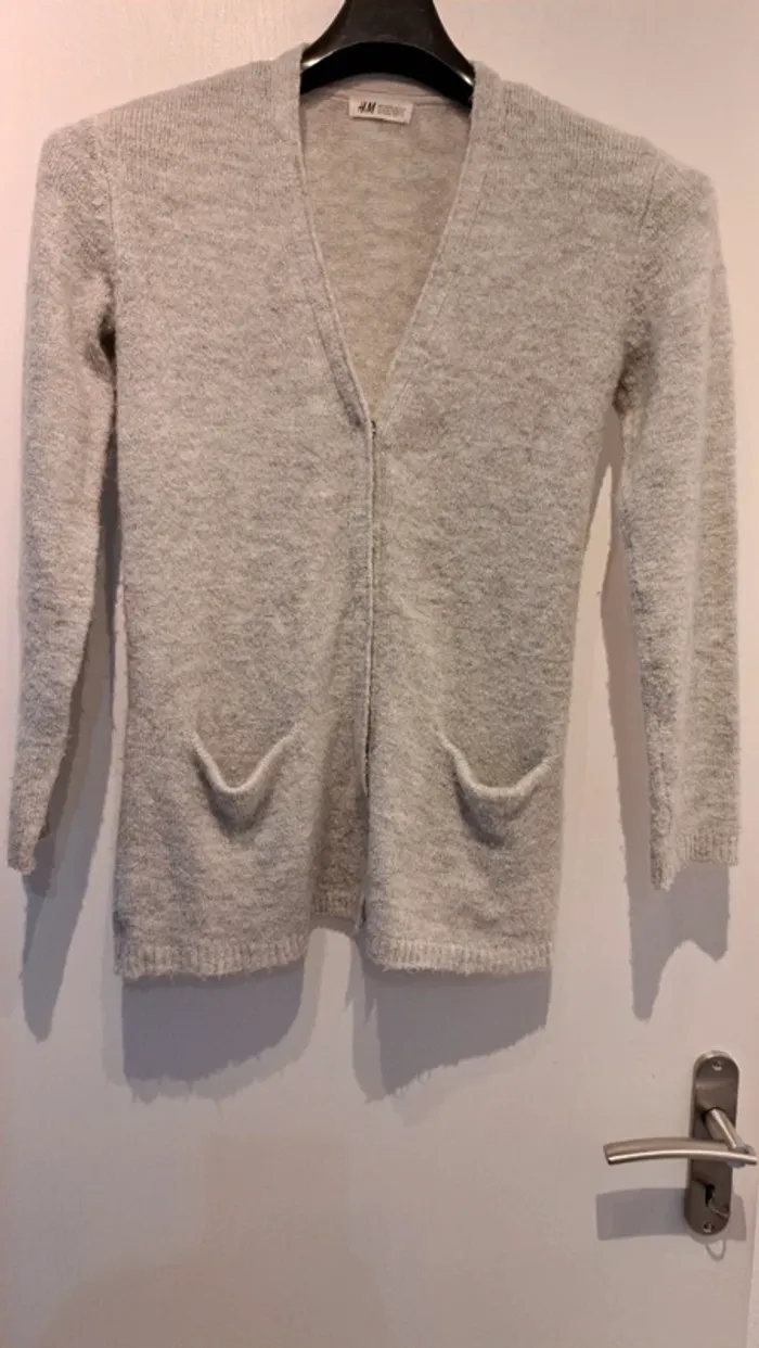 Gilet long hiver, H&M, 12 ans - photo numéro 3