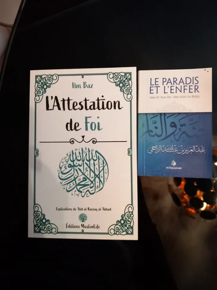 Livre islam paradis et enfer , l attestation de la foi
