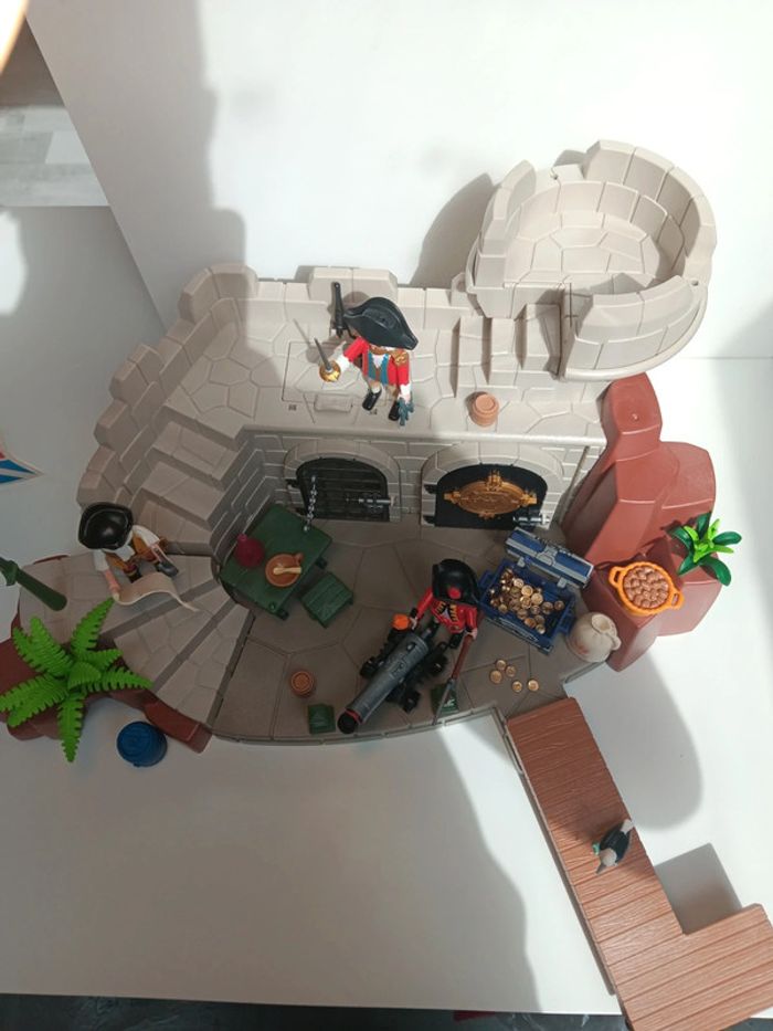 Lot figurines playmobil fort britannique 5139 - photo numéro 2