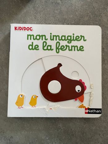 Livre mon imagier de la ferme