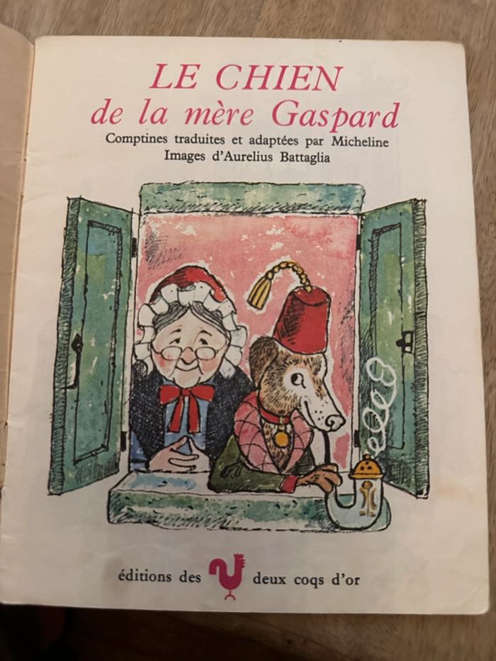 Un petit livre d’argent album ancien Le chien de la mère Gaspard éditions deux coqs d’or - photo numéro 3
