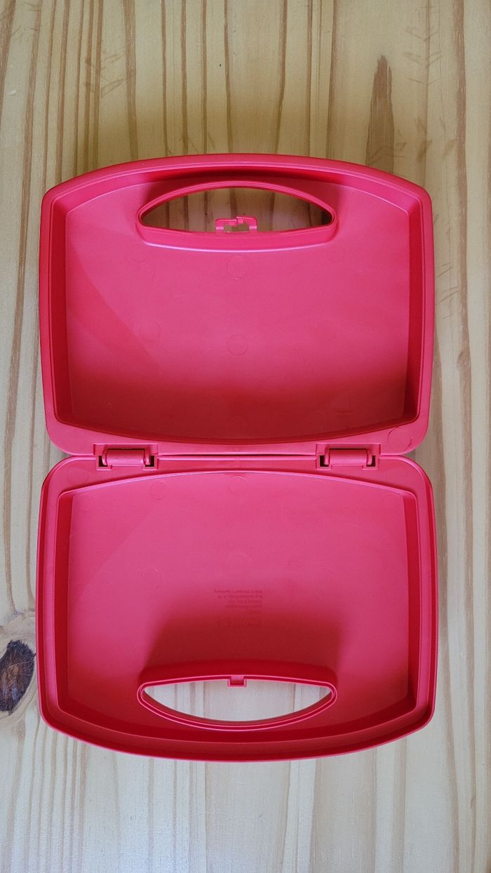 Boîte valisette de rangement Playmobil rouge - photo numéro 5