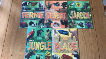 lot de livre sur les animaux