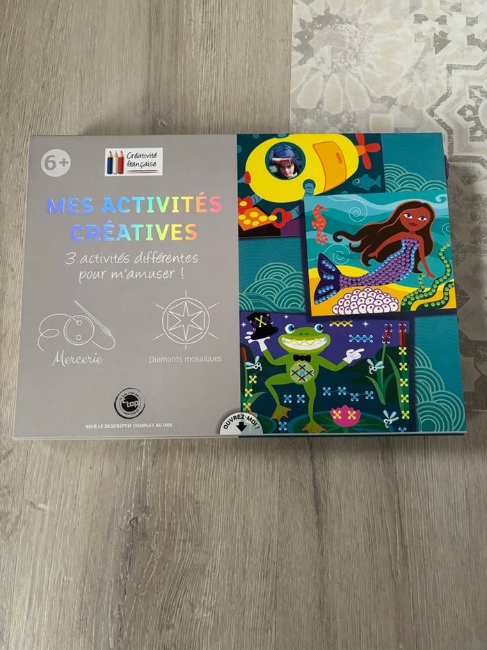 Coffret activités créatives à partir de 6 ans
