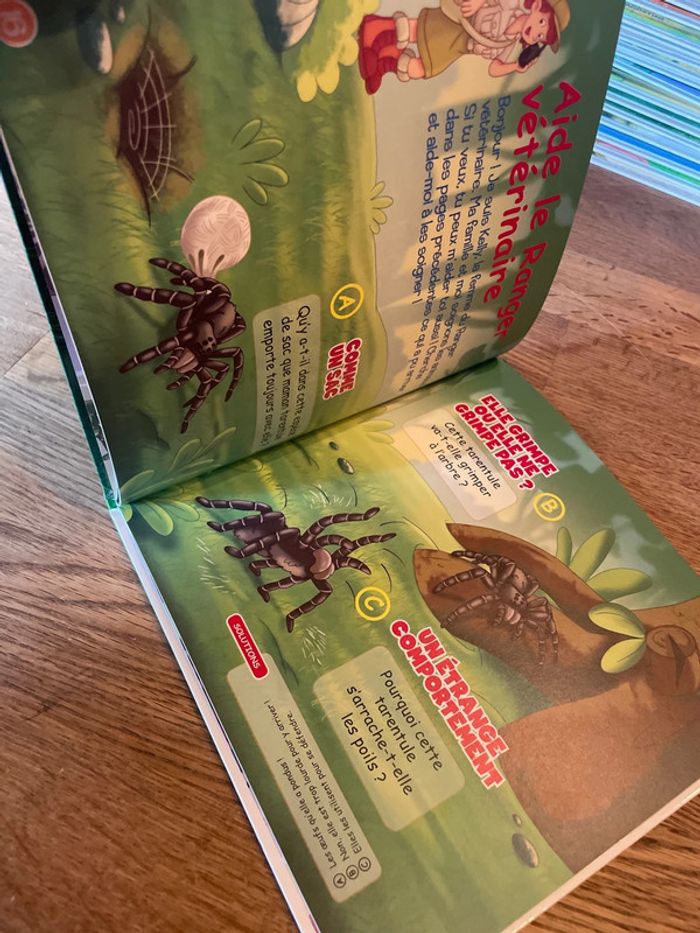 Livre Altaya Le monde des animaux Sauvages Animaux de la forêt La Tarentule - photo numéro 7