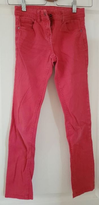 jean slim rouge