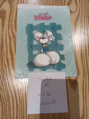 Sachet en papier Diddl A5 36 1,00€